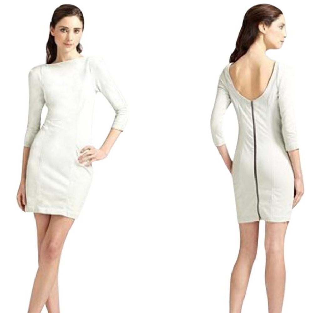 Diane Von Furstenburg little white dress